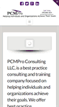 Mobile Screenshot of pcmproconsulting.com